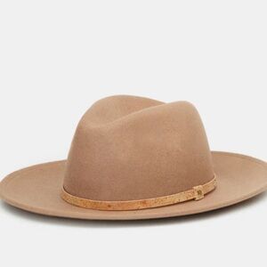 tentree Tan Fedora Hat